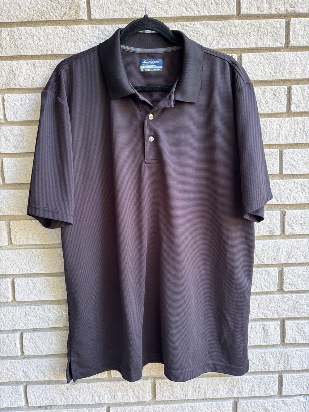 Ben Hogan Black Performance Golf Polo Sz XL